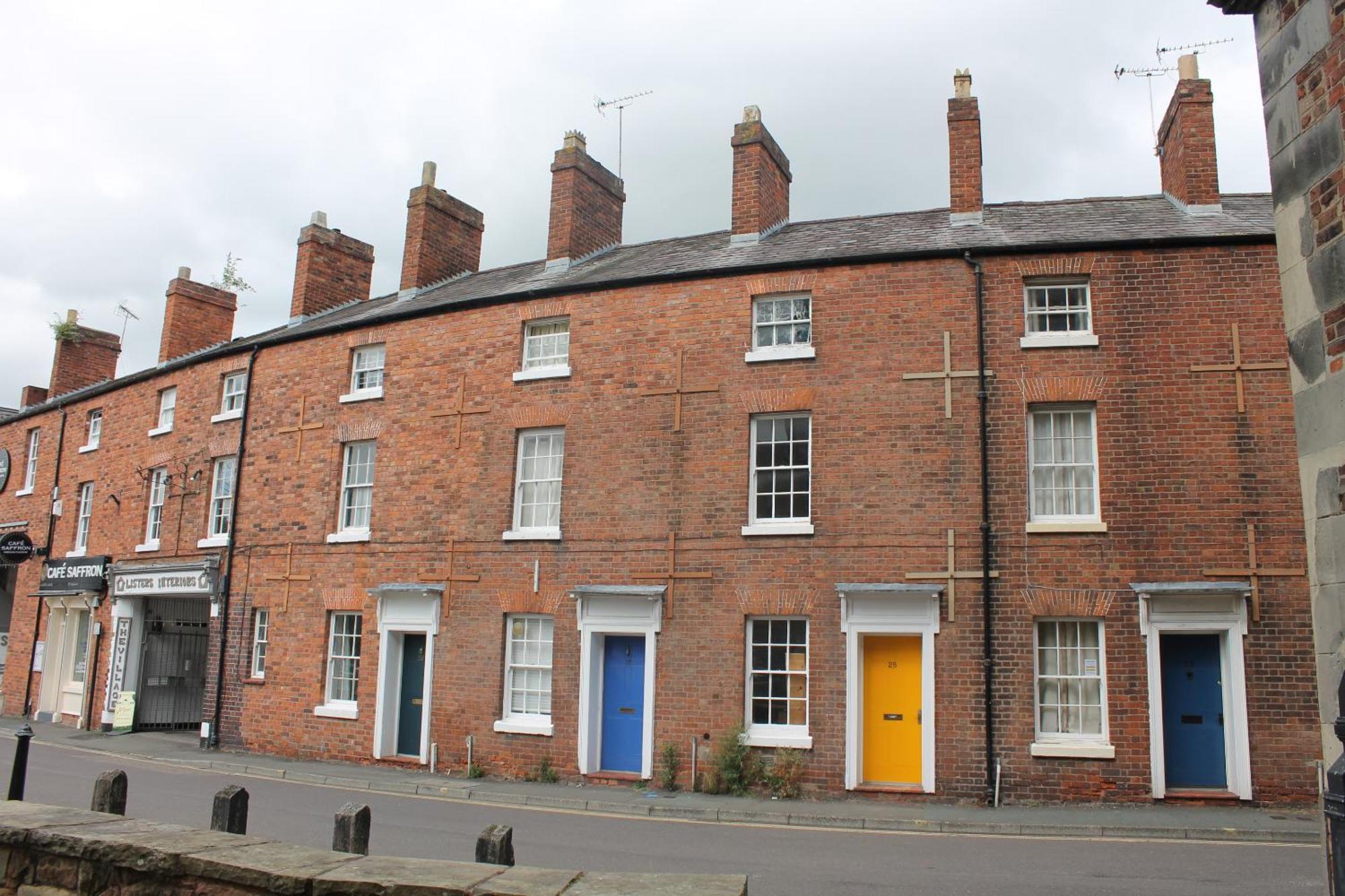 Shrewsbury Georgian Town House - Hills Lane Villa Kültér fotó