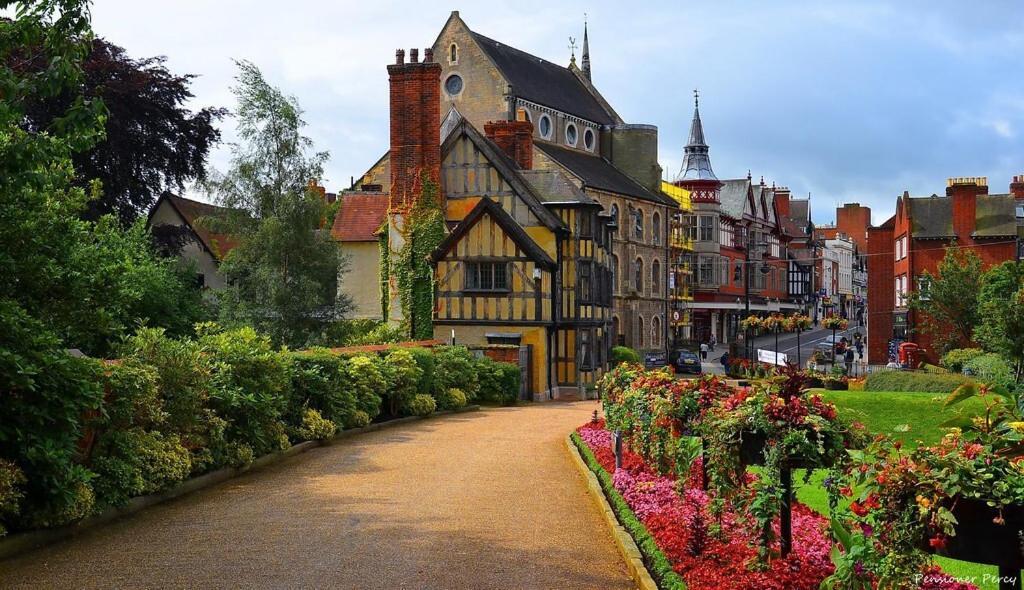 Shrewsbury Georgian Town House - Hills Lane Villa Kültér fotó